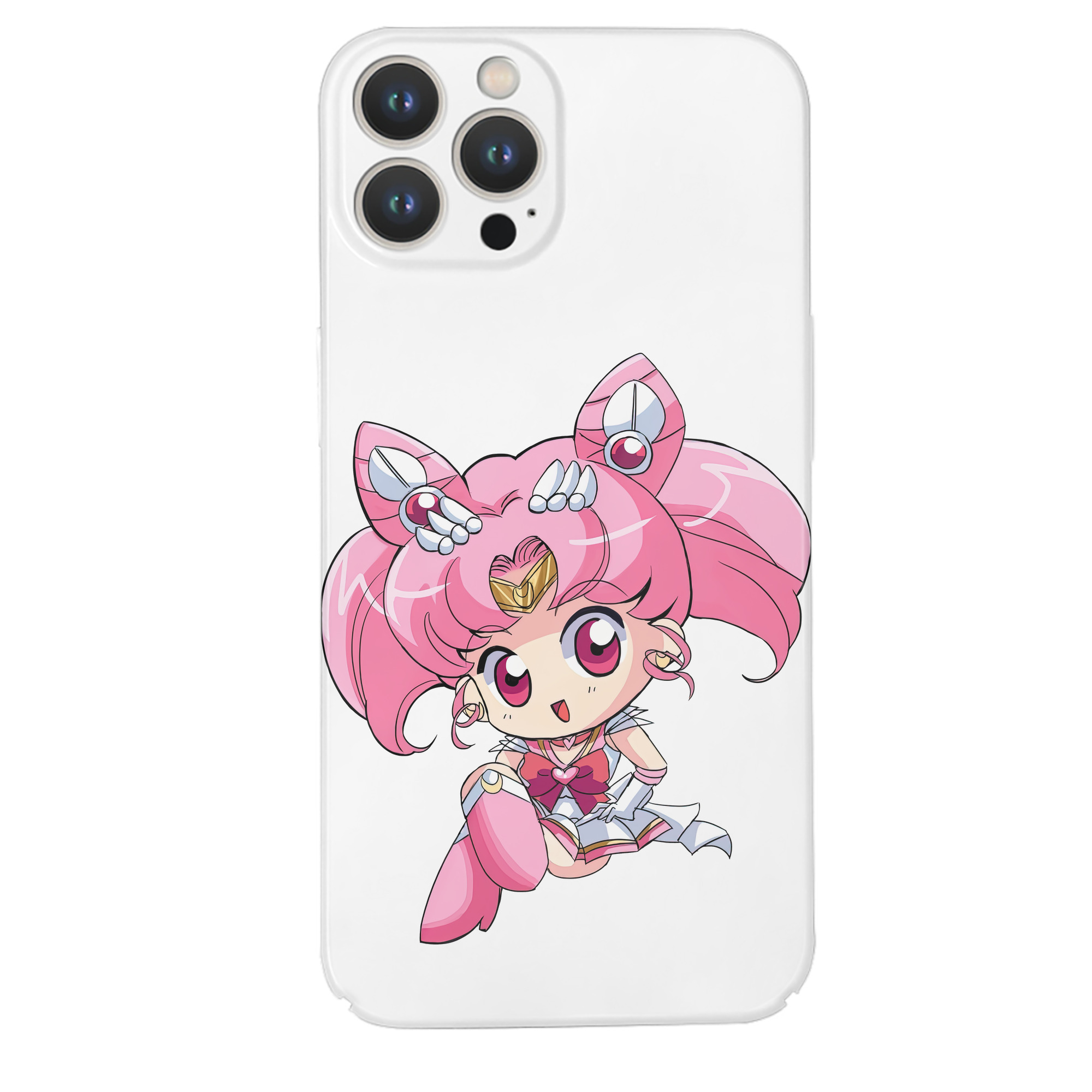 （画像用） 美少女戦士セーラームーン ちびうさ Sailor Moon Chibiusa Tsukino Usagi Small Lady Serenity 【iPhone 14シリーズ対応】ハードケース